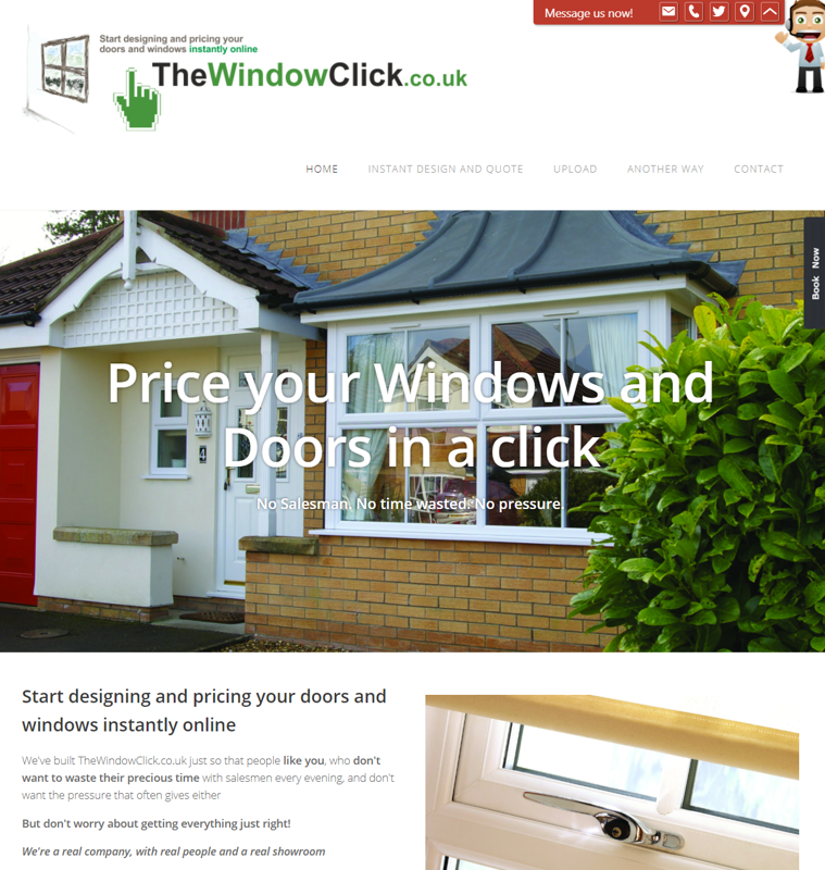 TheWindowClick.co.uk - online window and door design and quoting